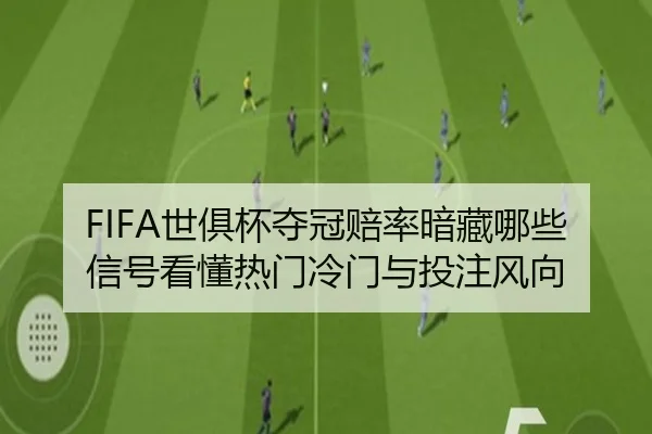 FIFA世俱杯夺冠赔率暗藏哪些信号看懂热门冷门与投注风向 - DouYu